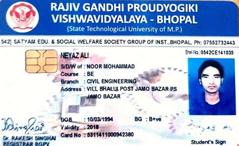 rgpv smart card verification|RGPV marksheet download.